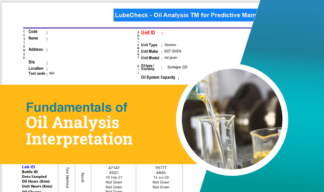 how to get an oil analysis