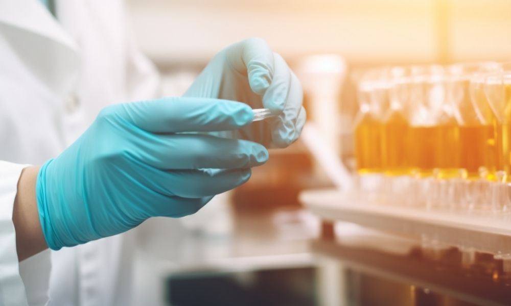 scientist conducting oil analysis philippines